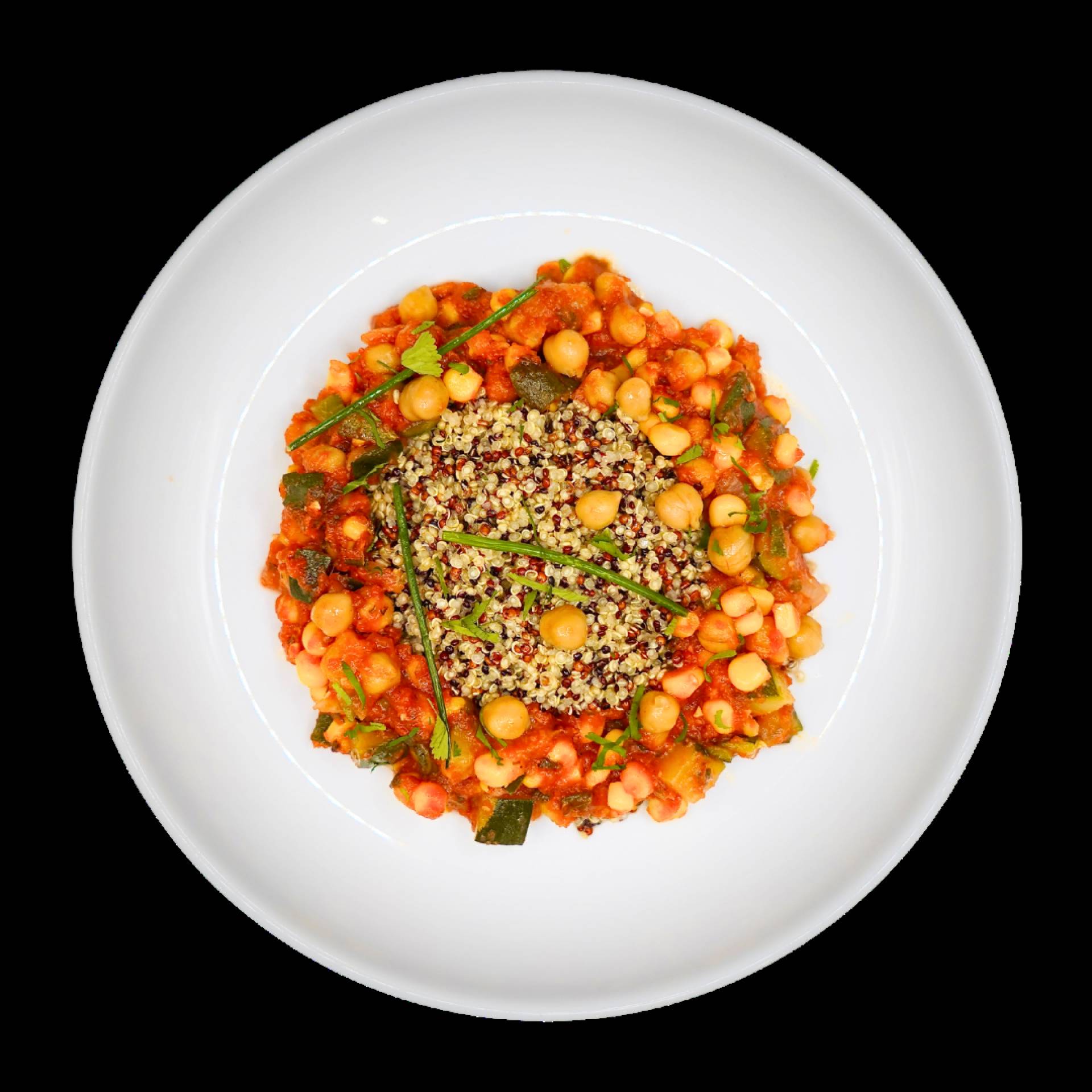 Ragoût de pois chiche aux légumes et quinoa